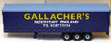 CURTAINSIDE TRAILER TRI AXLE GALLACHER'S-CO DURHAM